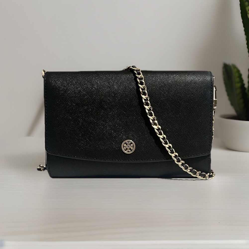 Tory Burch Robinson Chain Wallet - NWT